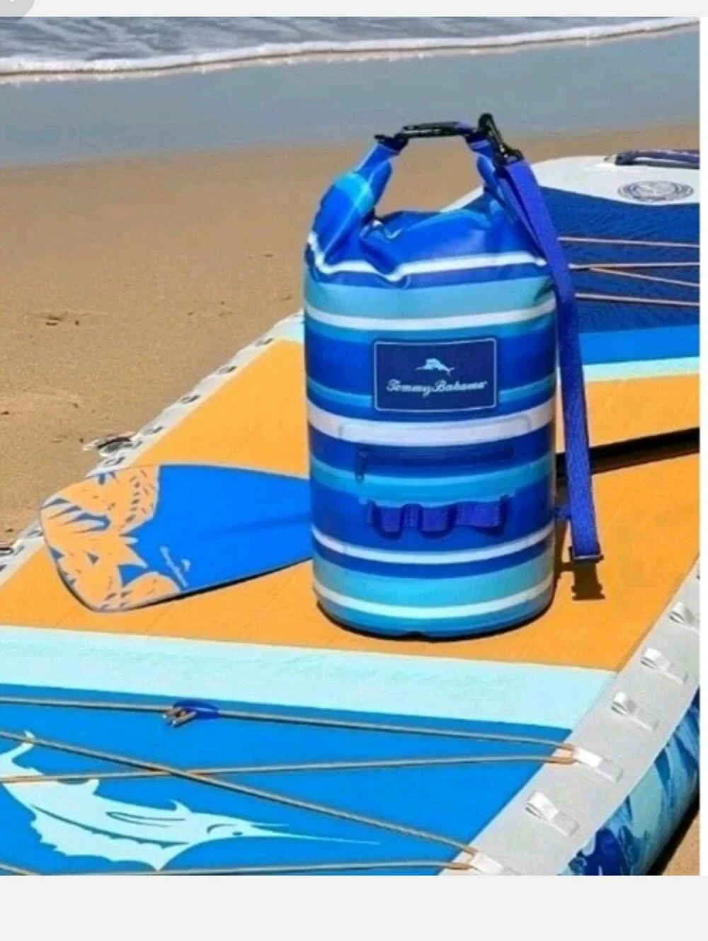 Tommy Bahama Dry Bag Harbor Stripe Waterproof 20L